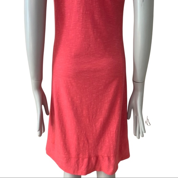 HORNY TOAD Seahorse Racerback Casual Knit Dress Bright Pink Fuchsia Sporty - Picture 12 of 14
